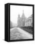 View towards Church of our Saviour on the spilled blood, Saint Petersburg, Russia-Nadia Isakova-Framed Stretched Canvas