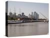 View Towards City Centre from Puerto Madero, Buenos Aires, Argentina, South America-Richardson Rolf-Stretched Canvas