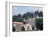 View Towards Colonnade, Marianske Lazne (Marienbad), Czech Republic-G Richardson-Framed Photographic Print