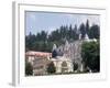 View Towards Colonnade, Marianske Lazne (Marienbad), Czech Republic-G Richardson-Framed Photographic Print