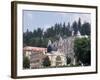 View Towards Colonnade, Marianske Lazne (Marienbad), Czech Republic-G Richardson-Framed Photographic Print