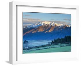 View Towards Coronet Peak Ski Field, Queenstown, Central Otago, South Island, New Zealand-Doug Pearson-Framed Photographic Print