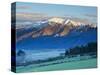 View Towards Coronet Peak Ski Field, Queenstown, Central Otago, South Island, New Zealand-Doug Pearson-Stretched Canvas
