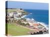 View towards El Morro from Fort San Cristobal in San Juan, Puerto Rico-Jerry & Marcy Monkman-Stretched Canvas