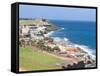 View towards El Morro from Fort San Cristobal in San Juan, Puerto Rico-Jerry & Marcy Monkman-Framed Stretched Canvas