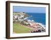 View towards El Morro from Fort San Cristobal in San Juan, Puerto Rico-Jerry & Marcy Monkman-Framed Premium Photographic Print