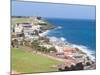 View towards El Morro from Fort San Cristobal in San Juan, Puerto Rico-Jerry & Marcy Monkman-Mounted Photographic Print