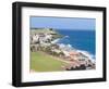 View towards El Morro from Fort San Cristobal in San Juan, Puerto Rico-Jerry & Marcy Monkman-Framed Photographic Print