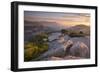 View Towards Half Dome at Sunset-Adam Burton-Framed Photographic Print