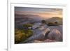 View Towards Half Dome at Sunset-Adam Burton-Framed Photographic Print