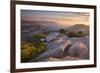 View Towards Half Dome at Sunset-Adam Burton-Framed Photographic Print