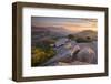 View Towards Half Dome at Sunset-Adam Burton-Framed Photographic Print