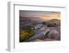 View Towards Half Dome at Sunset-Adam Burton-Framed Photographic Print