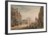 View towards Hanover Square Showing Holles Street, London, 1773-1791 (W/C on Paper)-James Miller-Framed Giclee Print