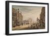 View towards Hanover Square Showing Holles Street, London, 1773-1791 (W/C on Paper)-James Miller-Framed Giclee Print