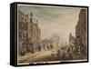 View towards Hanover Square Showing Holles Street, London, 1773-1791 (W/C on Paper)-James Miller-Framed Stretched Canvas