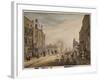 View towards Hanover Square Showing Holles Street, London, 1773-1791 (W/C on Paper)-James Miller-Framed Giclee Print