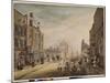 View towards Hanover Square Showing Holles Street, London, 1773-1791 (W/C on Paper)-James Miller-Mounted Giclee Print