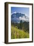 View towards Hoher Goell, Berchtesgadener Land, Upper Bavaria, Bavaria, Germany-null-Framed Art Print