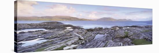 View Towards Isle of Harris from Taransay, Outer Hebrides, Scotland, United Kingdom, Europe-Lee Frost-Stretched Canvas