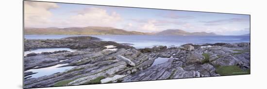 View Towards Isle of Harris from Taransay, Outer Hebrides, Scotland, United Kingdom, Europe-Lee Frost-Mounted Photographic Print