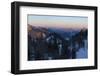 View towards Karwendel Mountains, Mt. Jochberg and Mt. Benediktenwand.-Martin Zwick-Framed Photographic Print