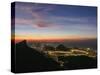 View towards Lagoa Neighbourhood from Tijuca Forest National Park at dawn, Rio de Janeiro, Brazil, -Karol Kozlowski-Stretched Canvas