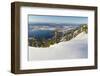 View towards lake Kochelsee and the foothills of the Alps near Munich. Germany, Bavaria-Martin Zwick-Framed Photographic Print