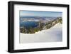 View towards lake Kochelsee and the foothills of the Alps near Munich. Germany, Bavaria-Martin Zwick-Framed Photographic Print