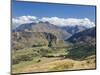 View towards Lake Wakatipu from the Coronet Peak road, Queenstown, Queenstown-Lakes district, Otago-Ruth Tomlinson-Mounted Photographic Print