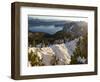 View towards lake Walchensee and the Karwendel mountain range. Germany, Bavaria-Martin Zwick-Framed Photographic Print