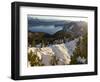 View towards lake Walchensee and the Karwendel mountain range. Germany, Bavaria-Martin Zwick-Framed Photographic Print