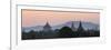 View Towards Old Bagan, with Ananda Temple Pagoda and Thatbyinnyu Temple at Sunset, Bagan (Pagan)-Stephen Studd-Framed Photographic Print