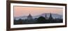 View Towards Old Bagan, with Ananda Temple Pagoda and Thatbyinnyu Temple at Sunset, Bagan (Pagan)-Stephen Studd-Framed Photographic Print