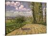 View Towards Pontoise Prison, in Spring, 1881-Camille Pissarro-Stretched Canvas
