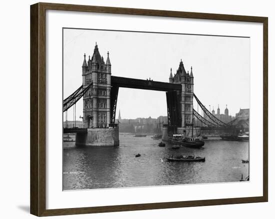 View Towards Pool of London-null-Framed Photographic Print