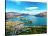 View Towards Queenstown, South Island, New Zealand-Miva Stock-Stretched Canvas