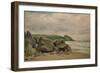 View Towards Rame Head, Cornwall, 19th Century-Lionel Constable-Framed Premium Giclee Print