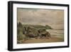 View Towards Rame Head, Cornwall, 19th Century-Lionel Constable-Framed Premium Giclee Print