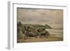 View Towards Rame Head, Cornwall, 19th Century-Lionel Constable-Framed Premium Giclee Print