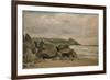 View Towards Rame Head, Cornwall, 19th Century-Lionel Constable-Framed Giclee Print