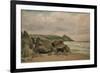 View Towards Rame Head, Cornwall, 19th Century-Lionel Constable-Framed Giclee Print