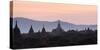 View Towards Shwesandaw Temple, Pagodas and Stupas at Sunset, Bagan (Pagan), Myanmar (Burma)-Stephen Studd-Stretched Canvas