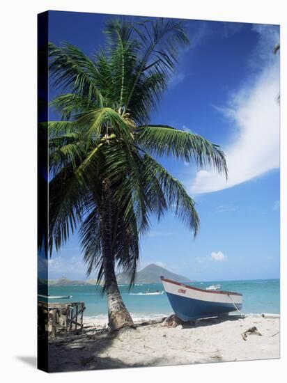 View Towards St. Kitts, Nevis, Leeward Islands, West Indies, Caribbean, Central America-G Richardson-Stretched Canvas