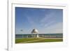 View towards the English Channel from De La Warr Pavilion, Bexhill-on-Sea, East Sussex, England, Un-Tim Winter-Framed Photographic Print