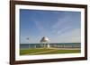 View towards the English Channel from De La Warr Pavilion, Bexhill-on-Sea, East Sussex, England, Un-Tim Winter-Framed Photographic Print