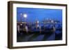 View towards the Island of San Giorgio Maggiore, Venice, UNESCO World Heritage Site, Veneto, Italy,-Hans-Peter Merten-Framed Photographic Print