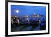 View towards the Island of San Giorgio Maggiore, Venice, UNESCO World Heritage Site, Veneto, Italy,-Hans-Peter Merten-Framed Photographic Print