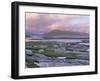 View Towards the Isle of Lewis and Old Schoolhouse, Taransay, Outer Hebrides, Scotland-Lee Frost-Framed Photographic Print