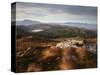 View Towards the Isle of Skye from Plockton Crags, Plockton, Ross Shire, Scotland, United Kingdom, -Jon Gibbs-Stretched Canvas